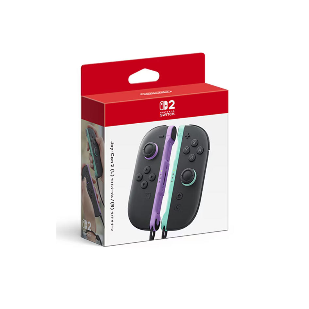 Joy-Con 2 (L)/(R) BEE-A-JABAB [ライトパープル/ライトグリーン]